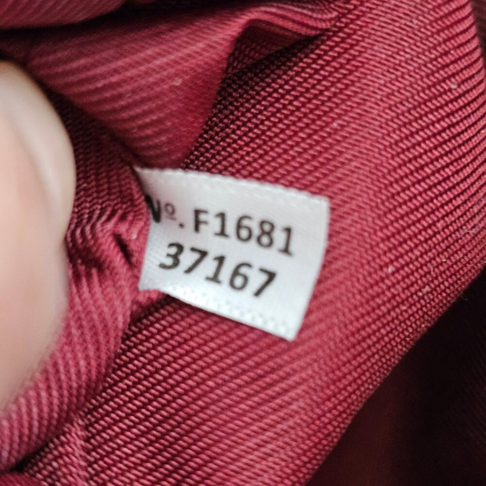 Coach Mercer Satchel HandBag Burgundy - Picture 11 of 11